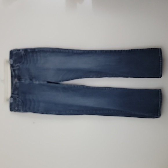 Common Genes Faded Blue Jeans Slightly Distressed 16W - Picture 1 of 14